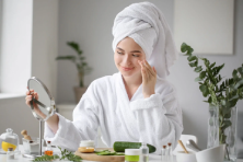 woman skincare